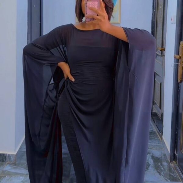 boubou and bodycon dress set