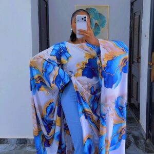 Home boubou and bodycon dress set